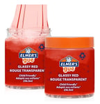 Elmer's Glassy Red Ready Made Slime Gue 236ml Great for Mixing