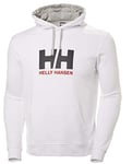 Helly Hansen Mens HH Logo Hoodie, 2XL, White