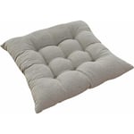 Beijiyi - Coussins pour Chaise 40 x 40 x 8 Cm, Galette De Chaise De Jardin,Coussin Épaissi, Coussin en Coton, pour Intérieur Et Extérieur Terrasse