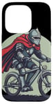 iPhone 14 Pro Cool riding Knight with bike for boys and girls Case