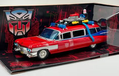 Ghostbusters Cadillac Ecto-1 Rouge 1/24 JADA Neuf Boite d'Origine