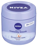 Nivea Body Cream irresistibly smooth deep shea butter  moisturising 400ml Tub X2