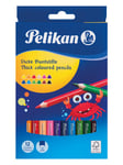 Pelikan 12 JUMBO FARGEBLYANTER