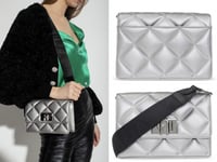 Furla 1927 Quilted Cross Body Shoulder Bag Handbag