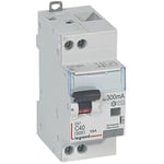 Legrand - disjoncteur differentiel DX3 vis/vis u+n 230V 40A type ac 300 ma 10 ka courbe c 2 Modules 410817