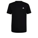 adidas Garçon Club Tennis Tee, Black, 9-10 Years