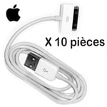 Lot De 10 Câbles Origine Apple Ma591 Pour Iphone 4s Et Ipad 2 Ipad 3