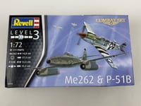 Revell Combat Set Messerschmitt Me262 & P-51B MUSTANG 1:72 03711 Modélisme