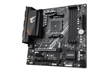 Gigabyte B550M AORUS ELITE - 1.0 - moderkort - micro ATX - Socket AM4 - AMD B550