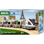BRIO World 36087 - Verdens tog, TGV-hurtigtog