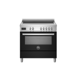 Bertazzoni PRO95I1ENET Professional Series 90cm Black Induction Top Electric Oven Range Cooker