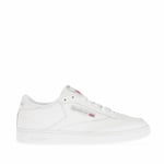 Reebok Mens Classics Club C 85 Trainers in White material_Leather - Size UK 6