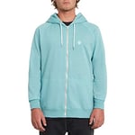 Volcom Timesoft Veste à Capuche zippée pour Homme, Mysto Green, XS