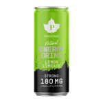 Natural Energy Drink Strong Lemon Limeade 330 ml, energiajuoma