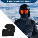 Balaclava Face Mask with Glasses hole Short Ski Sun Hood Masks Motorcycle Black