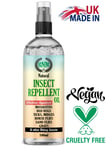 Mosquito Repellent Insect Repellent Midge & Tick  Spray 100ml DEET Free