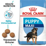 Royal Canin Maxi Puppy T&oslash;rrf&ocirc;r til hundevalp (15 kg)