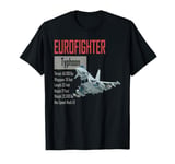 German Figher Aircraft Eurofighter Typhoon T-Shirt