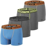 Boxers Freegun  Lot de 4 Boxers homme chiné Aktiv Sport