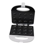 Nut Waffle Bread Machine 12pcs Capacity Double Sided Anti Stick Adjustable Tempe