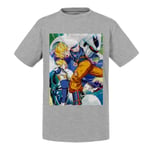 T-Shirt Enfant Dragon Ball Z Cooler Fights Freezer Manga Anime