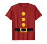 Dwarf Red Costume Color Matching Funny Halloween T-Shirt