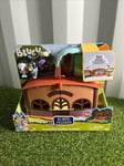 Bluey School Friends Calypso's School Playset with Bluey and Chloe Figures - New