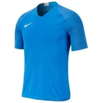 Nike Men Breathe Strike Short Sleeve Top - Light Photo Blue/Light Photo Blue/White, Large