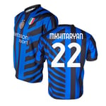 Inter - Maillot Home 2024/2025 Personnalisable avec nom et numéro, réplique Officielle, Bleu, Noir, 100% Polyester, Adulte et Enfant. Idéal pour Tous Les Fans Nerazzurri