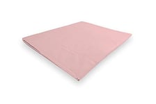 Soleil d'ocre Drap Plat en Coton Percale 260x300 cm Camille Rose, par songe de Camille