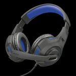 Trust GXT307B Ravu Gaming Headset for PlayStation 4 - Svart / Blå