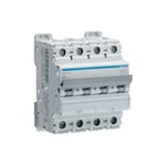 Hager - Disjoncteur Tétrapolaire 10kA courbe c 40A 4 modules NFN440