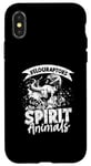 Coque pour iPhone X/XS Velociraptor Dinosaure Velociraptor