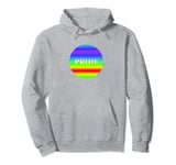 Rainbow Spectrum LGBT Pride Gay Lesbian Light Sweat à Capuche