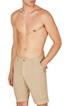 Emporio Armani Men's Eagle Patch Bermuda Shorts, Sand Yellow, L