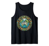 Plant the Seed of Change on Planet Earth Tank Top