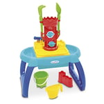 Jouets Ecoiffier - 4601 - Table Sable et Eau avec 7 Accessoires Inclus - Jeu de Plage pour Enfants - Dès 18 Mois - Fabriqué en France