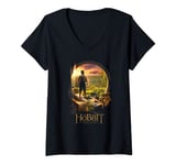 The Hobbit Bilbo in Door T-Shirt avec Col en V