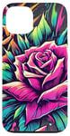 iPhone 13 Floral Rose Botanical Art, Vibrant Street Style, Love Roses Case