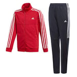 adidas Yb Ts Tiro Tracksuit - Top: Scarlet/White/Bottom: Legend Ink F17/White, 5-6Y