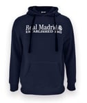 Real Madrid Hoodie Nº 13 Maillot de survêtement, Bleu Marine, M-XXL Mixte