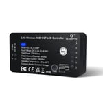 Bande de Lampe à LED Zigbee Connectée 3.0 avec Éclairage RVBCCT,Pro et Télécommande de Contrôle,Lumière Compatible avec le Contrôleur Hub Tuya et l'Application SmartThi - Type RGBCCT with Reset-1PC