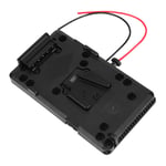 Battery Back Pack Plate Adapter For V Shoe Mount Camera Camcorder DZ