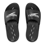 Speedo Women's Slides | Pool Sliders | Beach Footwear, Black, 3 UK