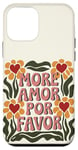 Coque pour iPhone 12 mini Plus Amor Por Favor Floral Love Positivité