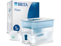 Brita 1051463, Vattenfilter För Köksbänk, 8,2 L, Blå, Vit