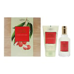 4711 Acqua Colonia Lychee  White Mint 2 Piece Gift Set: Eau De Cologne 50ml - Shower Gel 75ml