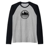 Crystal Lake Camp Counselor T-Shirt Adventure Camping Raglan Baseball Tee