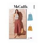 McCall's 8260 - Skjørt, Shorts & Culotte A5 (6-8-10-12-14)