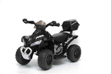 Kids Racer Mini Quad Bike  Black 6v Electric ATV Style Ride On Toy